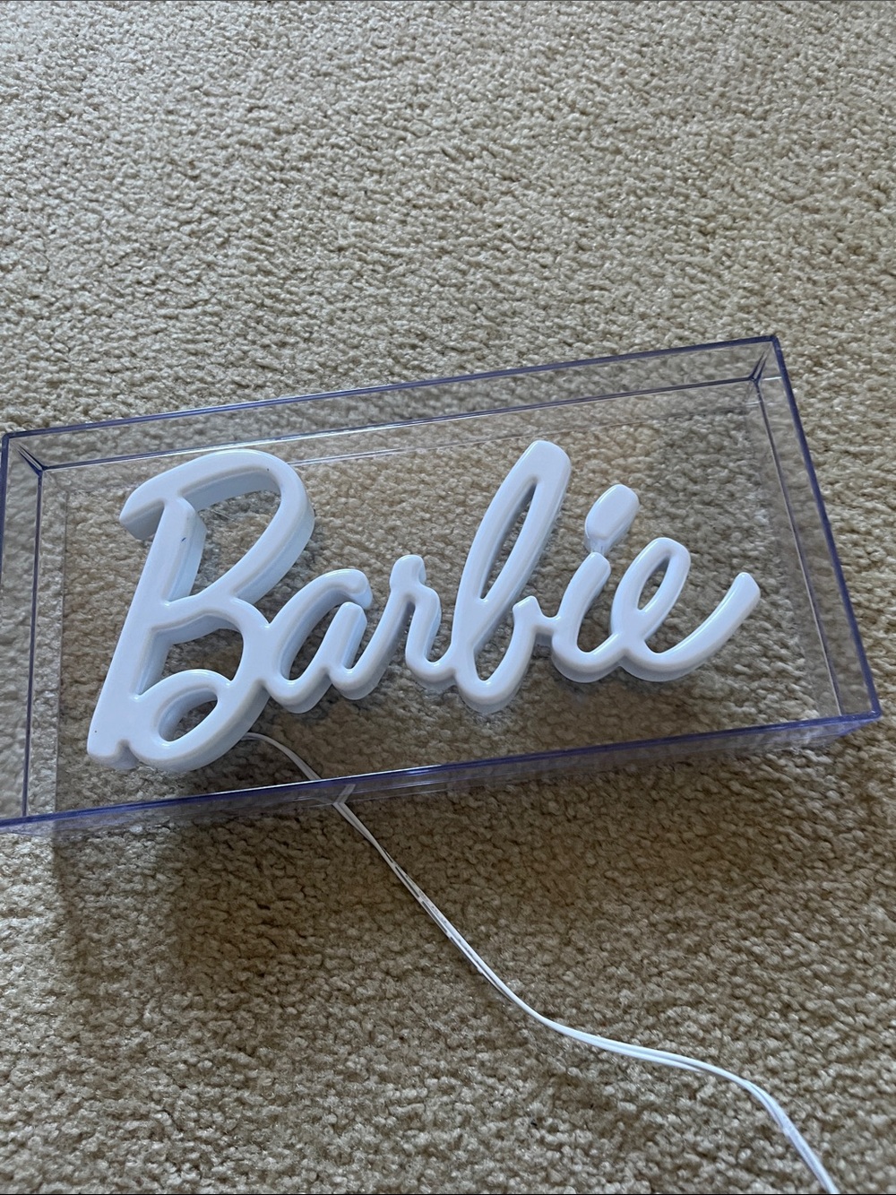Barbie Pink Script Neon Sign - Picture 2 of 5